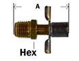 External Seat with Spout Drain Cock Diagram